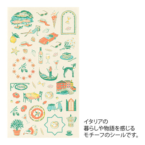 Midori Stickers - Italy Design