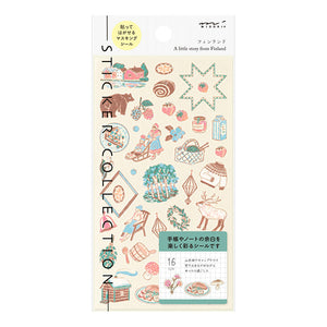 Midori Stickers - Finland Design