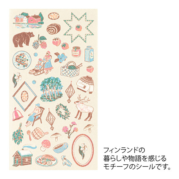 Midori Stickers - Finland Design