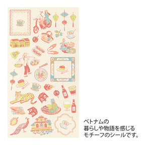 Midori Stickers - Vietnam Design