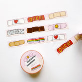 Calliope Pencil Factory - Washi tape - 15mm Feel Better Bandaids Washi Tape