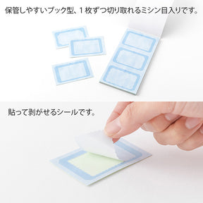 Midori Paintable Rotating Stamp Stickers Book - Cold Color