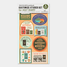 TRAVELER'S COMPANY Customized Sticker Set 2027