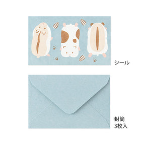 Midori Mini Letter Set - Hungry Hamster