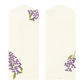 Midori Envelopes 110 Four Designs Autumn Berries S2