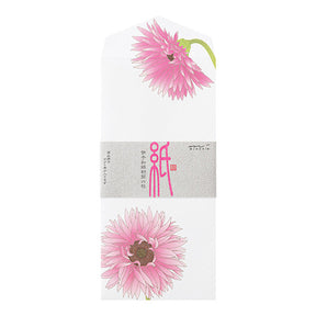 Midori Envelopes - Silk Printing Gerbera 164