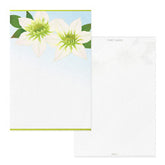 Midori Post Card - Foil Stamping Clematis 783