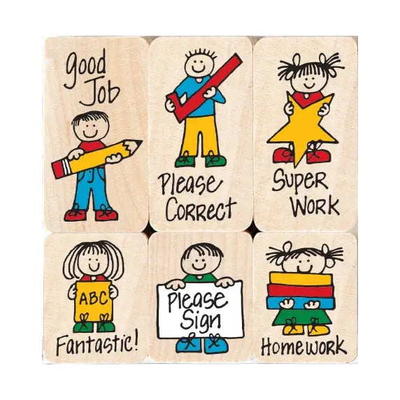 Hero Arts Wooden Stamp - For Teachers