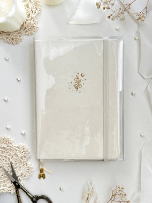 Leelajournals Clear Jelly Cover - A5 Small with Pockets