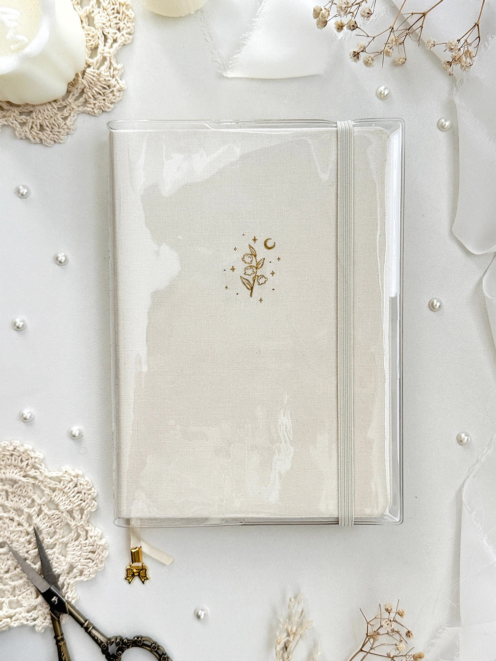 Leelajournals Clear Jelly Cover - A5 Small with Pockets