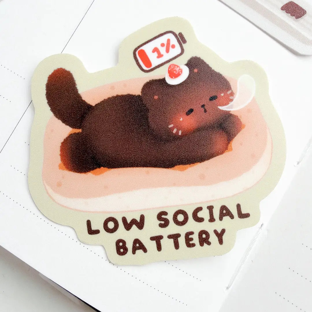 Kuboandlucy Stationery Co. - Low Social Battery
