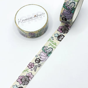 Plannermonkeyco - Washi Tape - Magic Within Soot Sprite