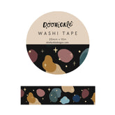 Doohickle Designs - Washi Tape - Color Splotch with Gold Foil Stars