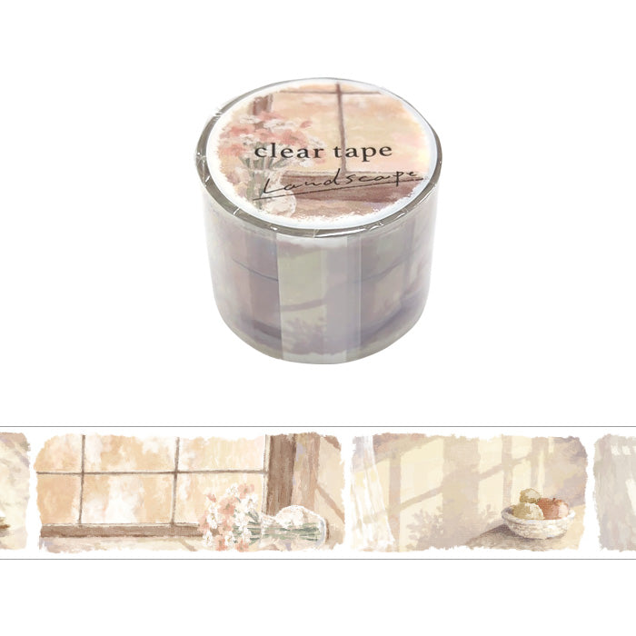 Mind Wave- Washi tape - 30mm - Landscape Twilight