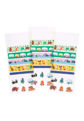 Girl of All Work - Washi Stickers - Summer Camp
