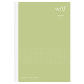 Nakabayashi W/U B6 Vertical Gridded Notebook - Pistachio Green