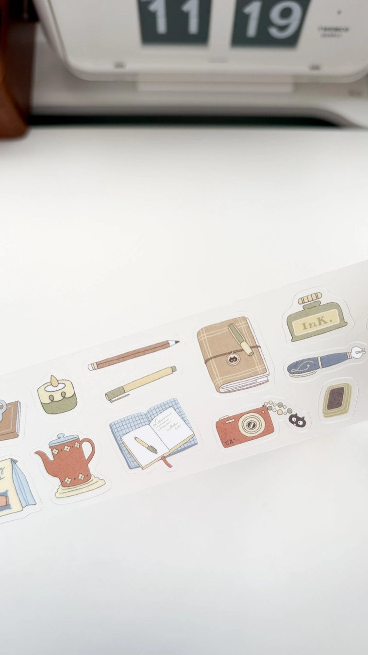 Kuboandlucy Stationery Co. x Idiot Sandwich - A Cup of Journaling Tape