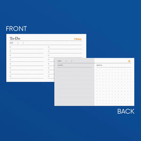 Notsu - Note Cards 3x5 - Scored To Do List