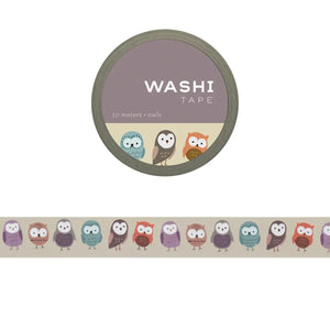 Girl of ALL WORK - Washi tape - 15mm - Owls