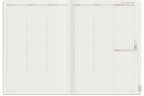 Wonderland222 2026 B6 Weekly Planner - Core - Stacked Weekends