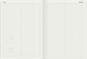 Wonderland222 Notebook B6 Grid 192 page - Spiced Cedar
