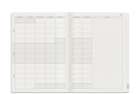 Wonderland222 2026 B6 Weekly Planner - All-in-One - Unstacked Weekends