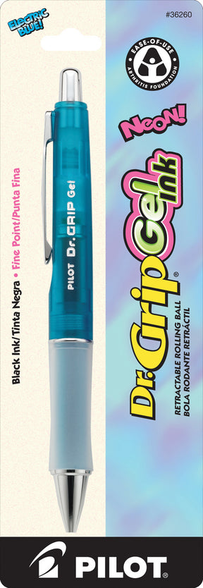 Pilot Dr. Grip Rolling Ball - Gel Ink Retractable Pen