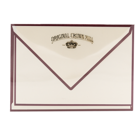 Original Crown Mill Color Edge Note Cards