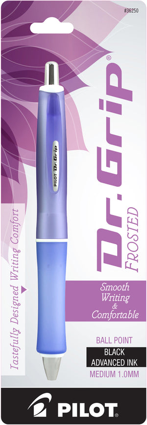 Pilot - Dr. Grip Gel Ink Retractable Frosted Rolling Ball Pen