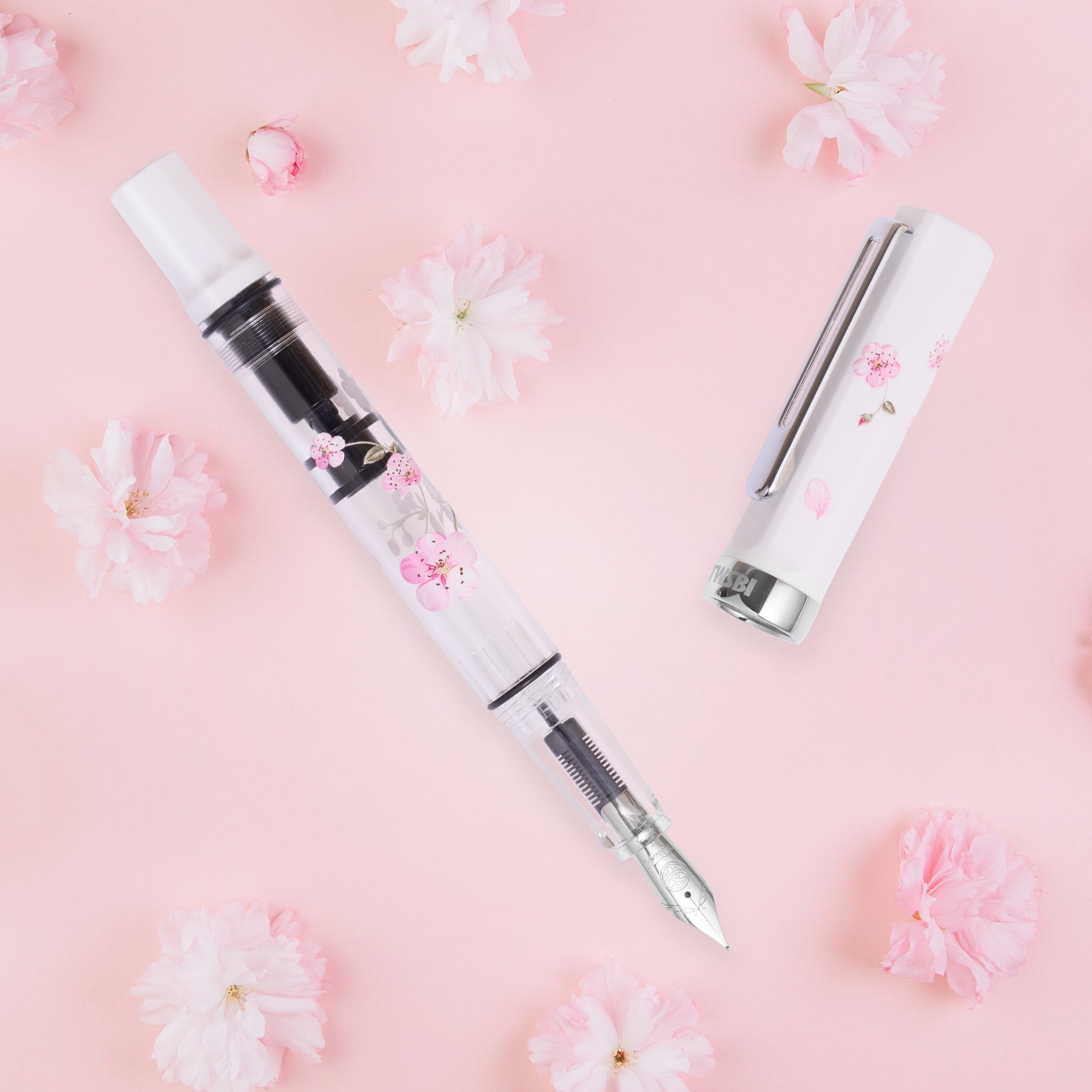 TWSBI ECO - Cherry Blossom print Fountain