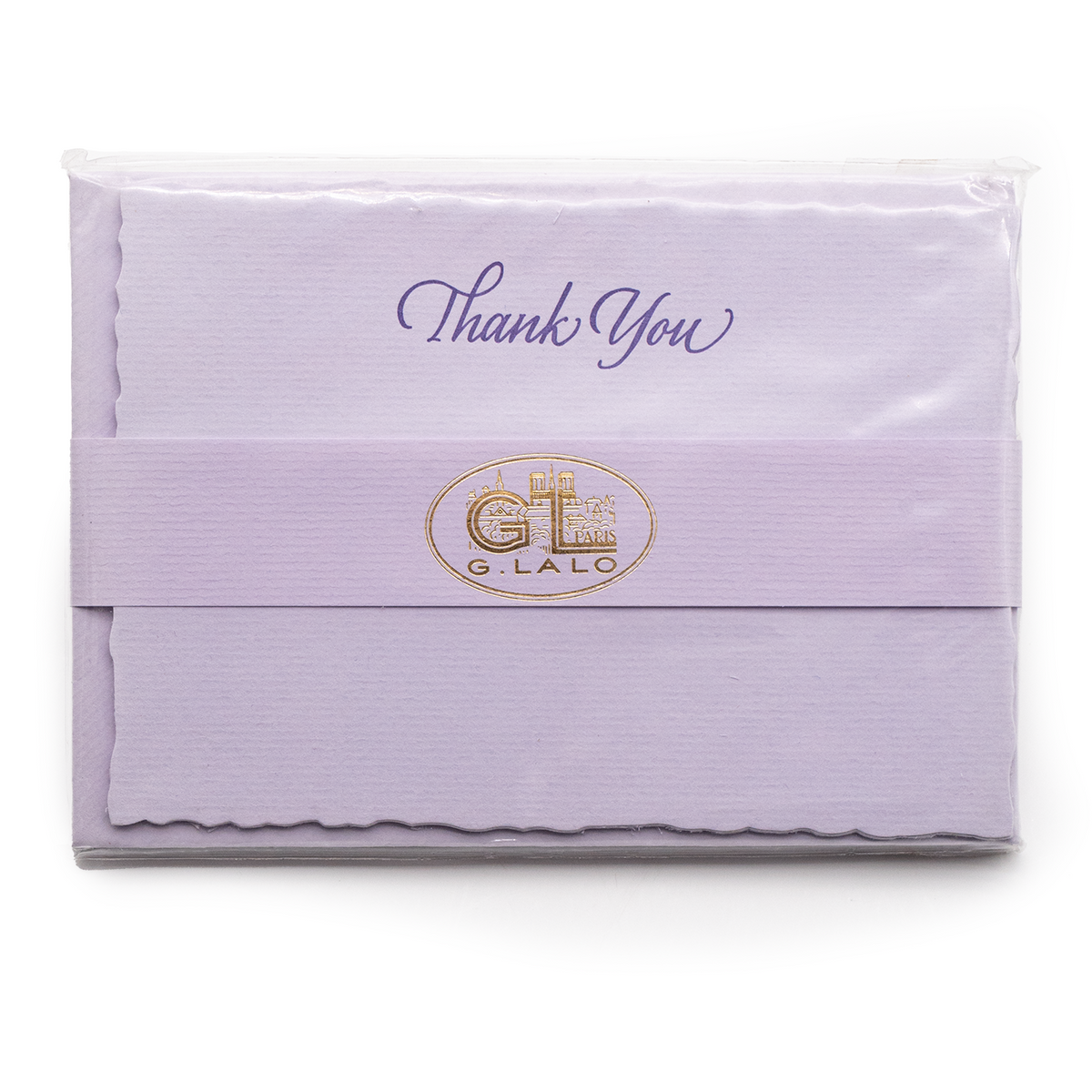 G. Lalo Thank You Deckle Edge Cards