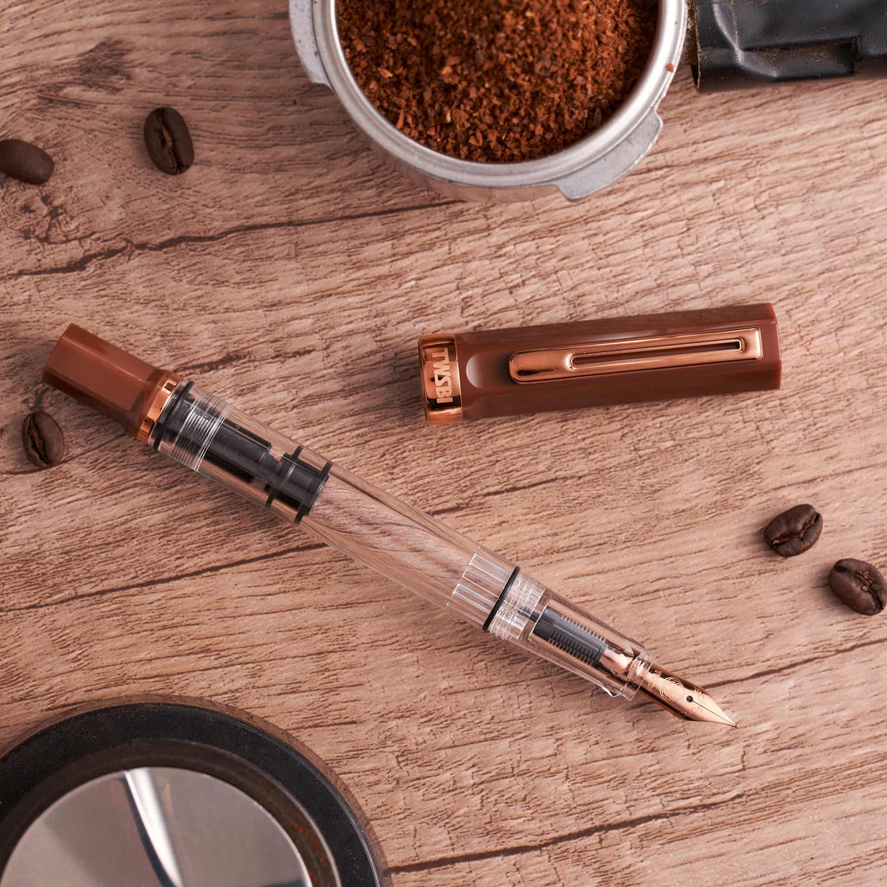 TWSBI ECO - Espresso w/Bronze Fountain