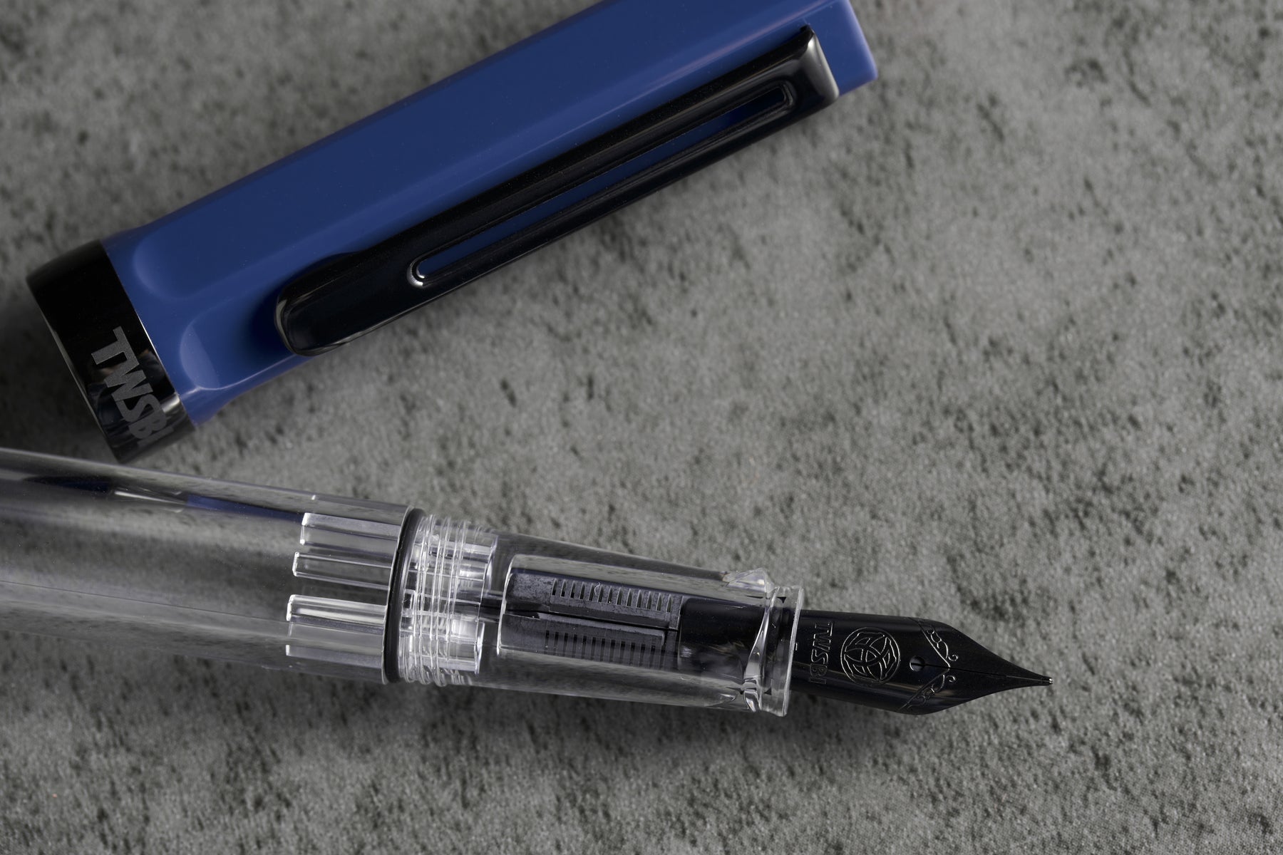 TWSBI ECO - Slate Blue/Onyx Fountain