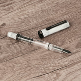 TWSBI ECO - Carrara w/Onyx Fountain
