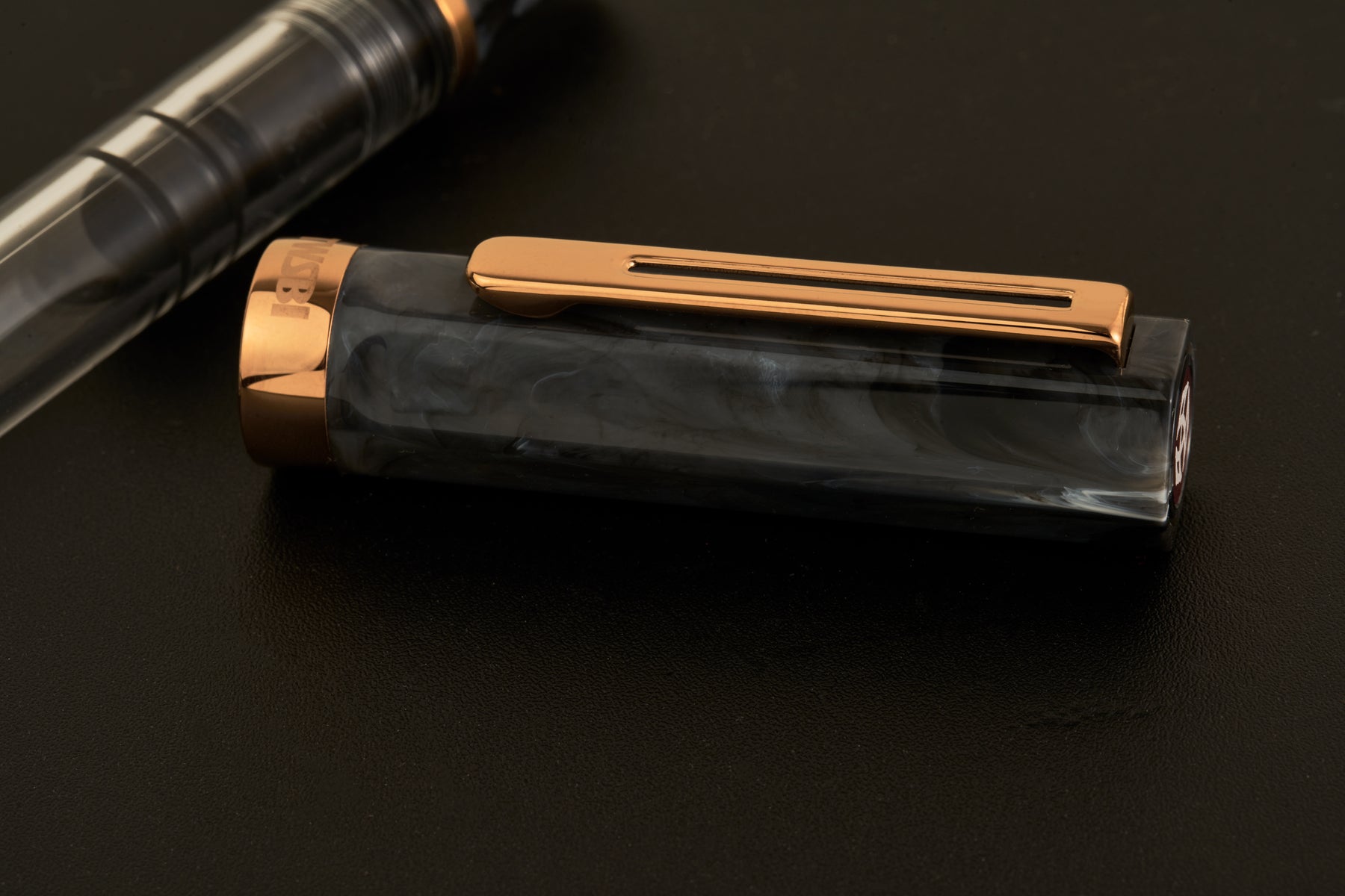 TWSBI ECO - Black Marble w/Bronze Fountain