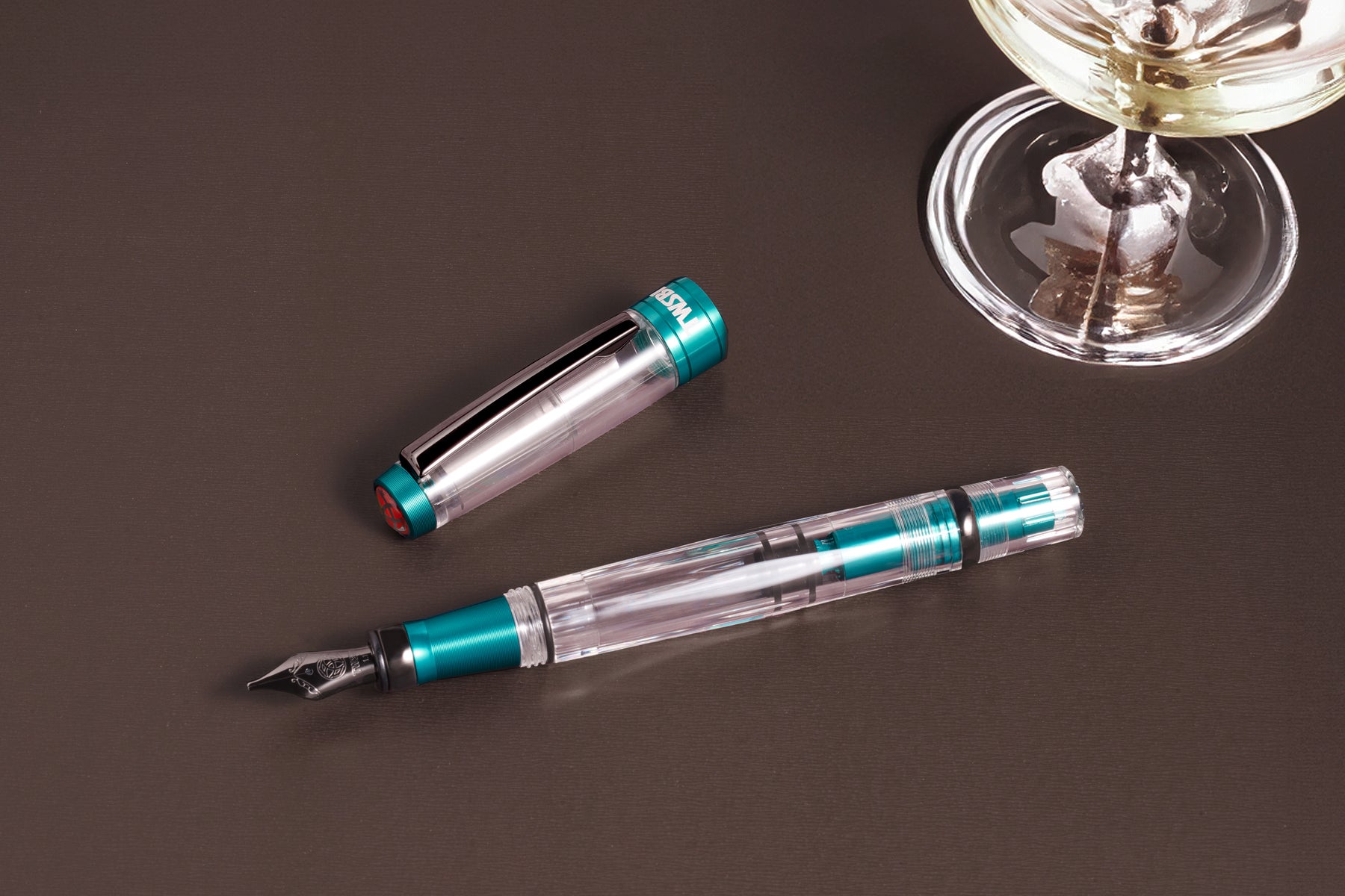 TWSBI Diamond 580ALR - Caribbean w/Onyx