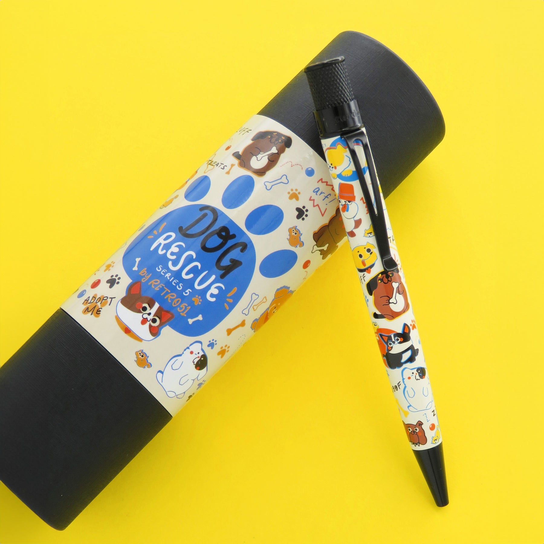 Retro 1951 "Rescue" - Dog Rescue Ballpoint Edition 5