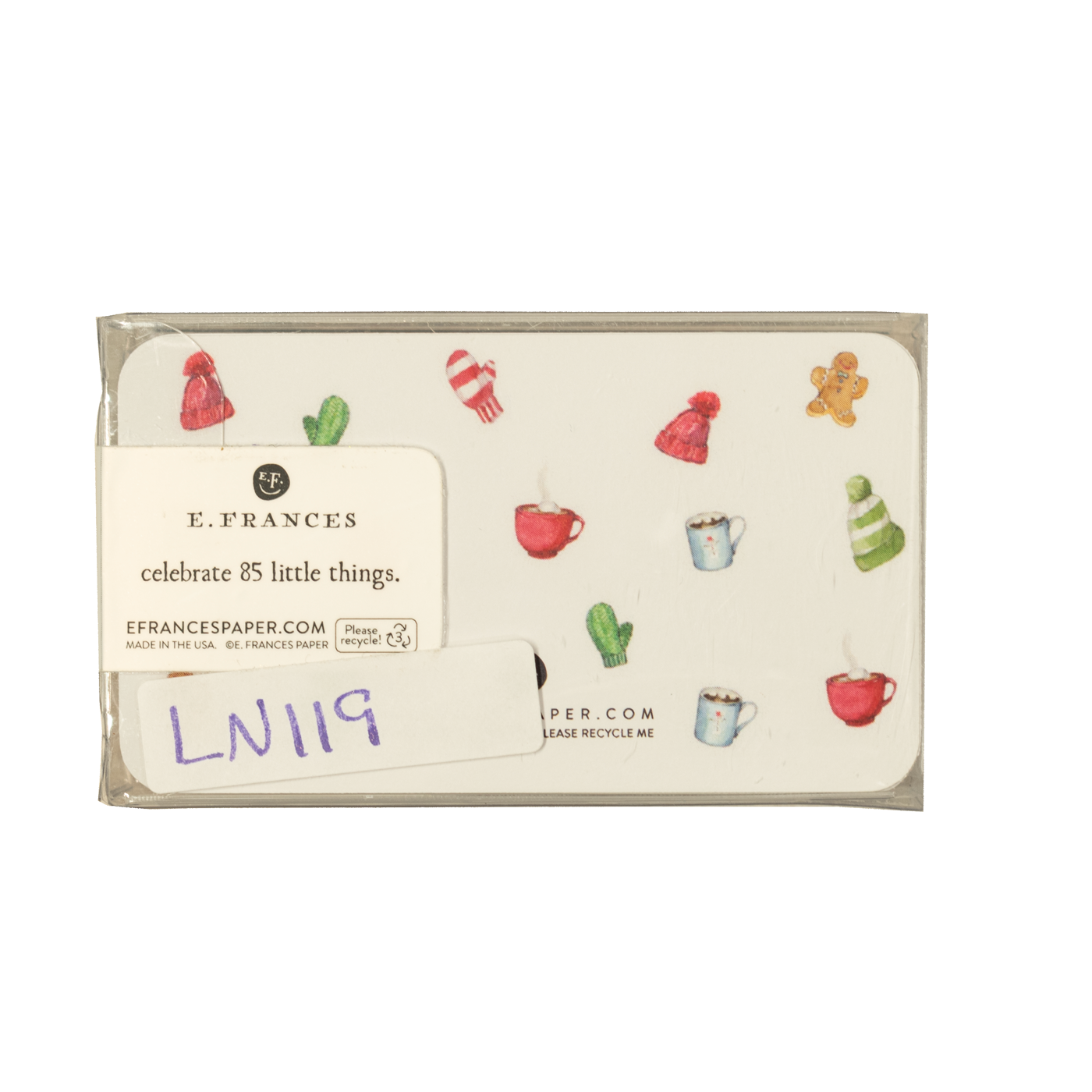 E. Frances Little Notes - Gingerbread Man