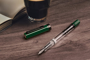 TWSBI ECO - Irish Green / Onyx Fountain