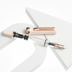 TWSBI ECO - Crème w/ Rose Gold Fountain