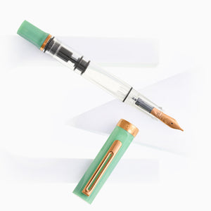 TWSBI ECO - Jade Jelly w/Bronze Trim