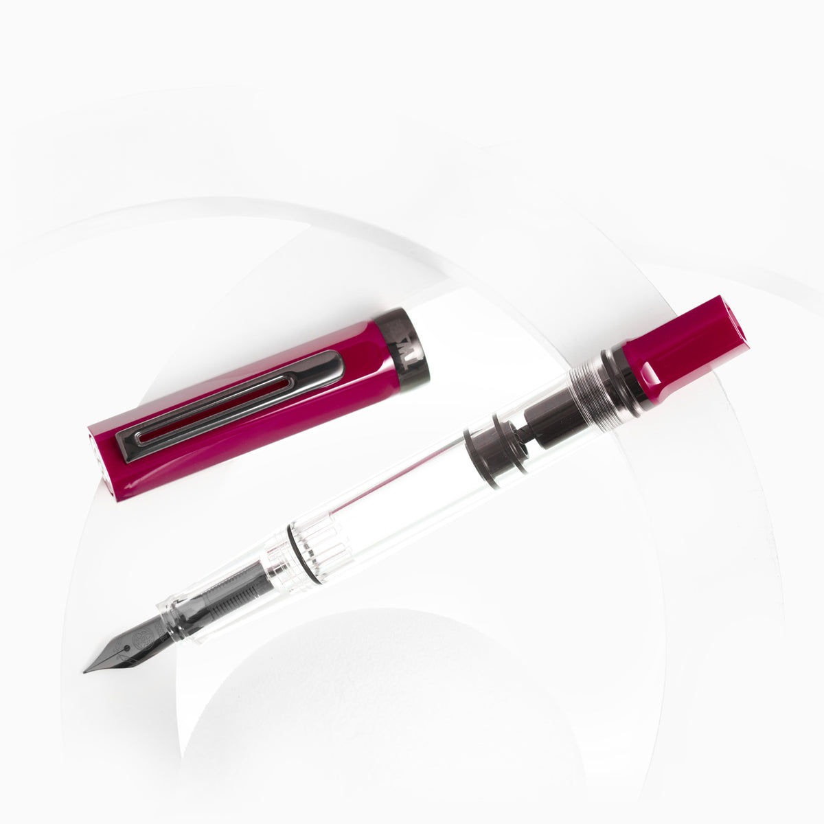 TWSBI ECO - Plum w/Onyx trim Fountain