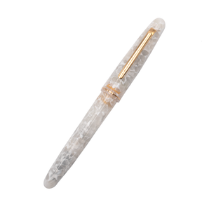 Esterbrook Estie Winter White with Gold Trim Fountain