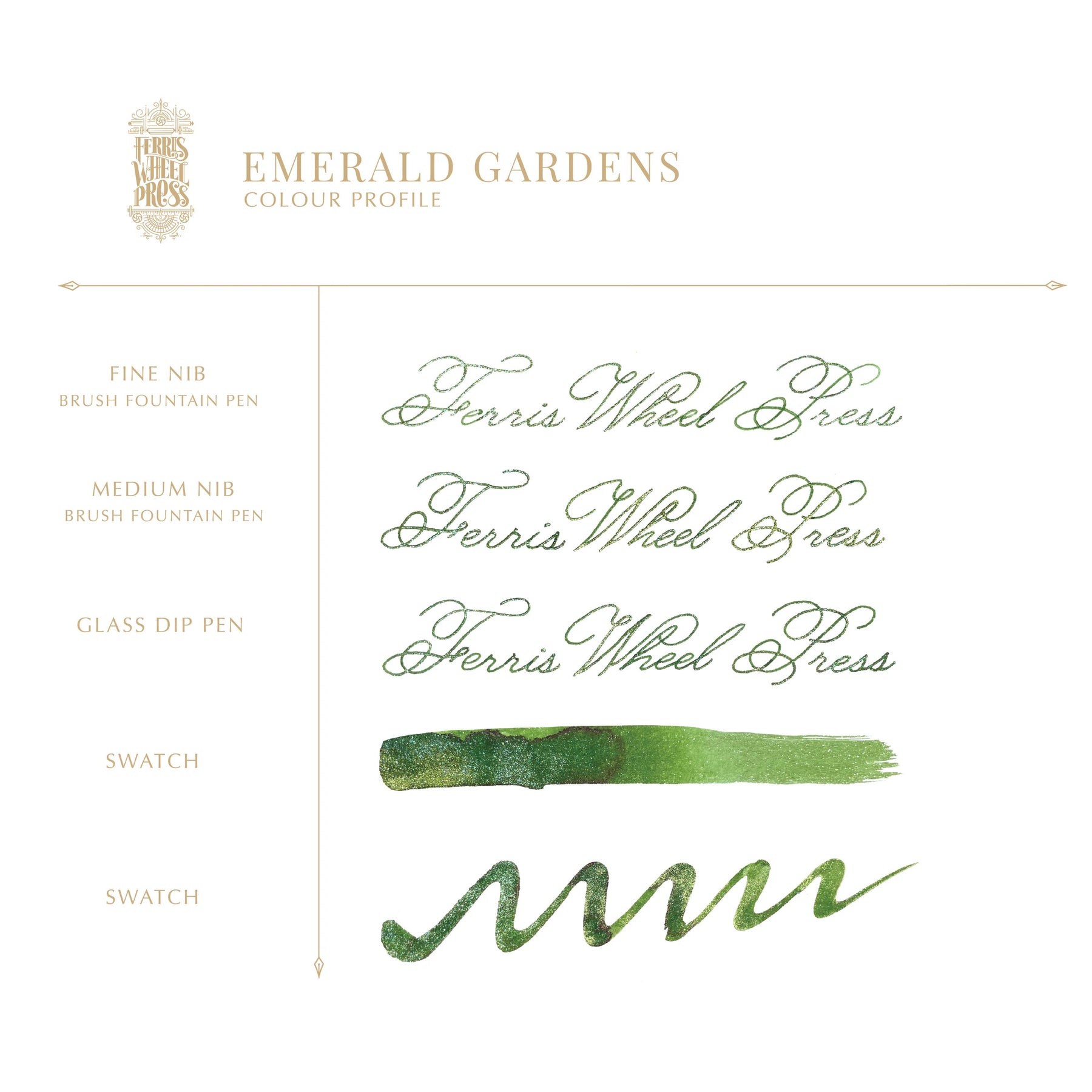 Ferris Wheel Press - The Beauty and the Beast - Emerald Gardens