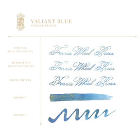 Ferris Wheel Press - The Beauty and the Beast - Valiant Blue