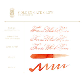 Ferris Wheel Press - Dreaming in California Collection - Golden Gate Glow