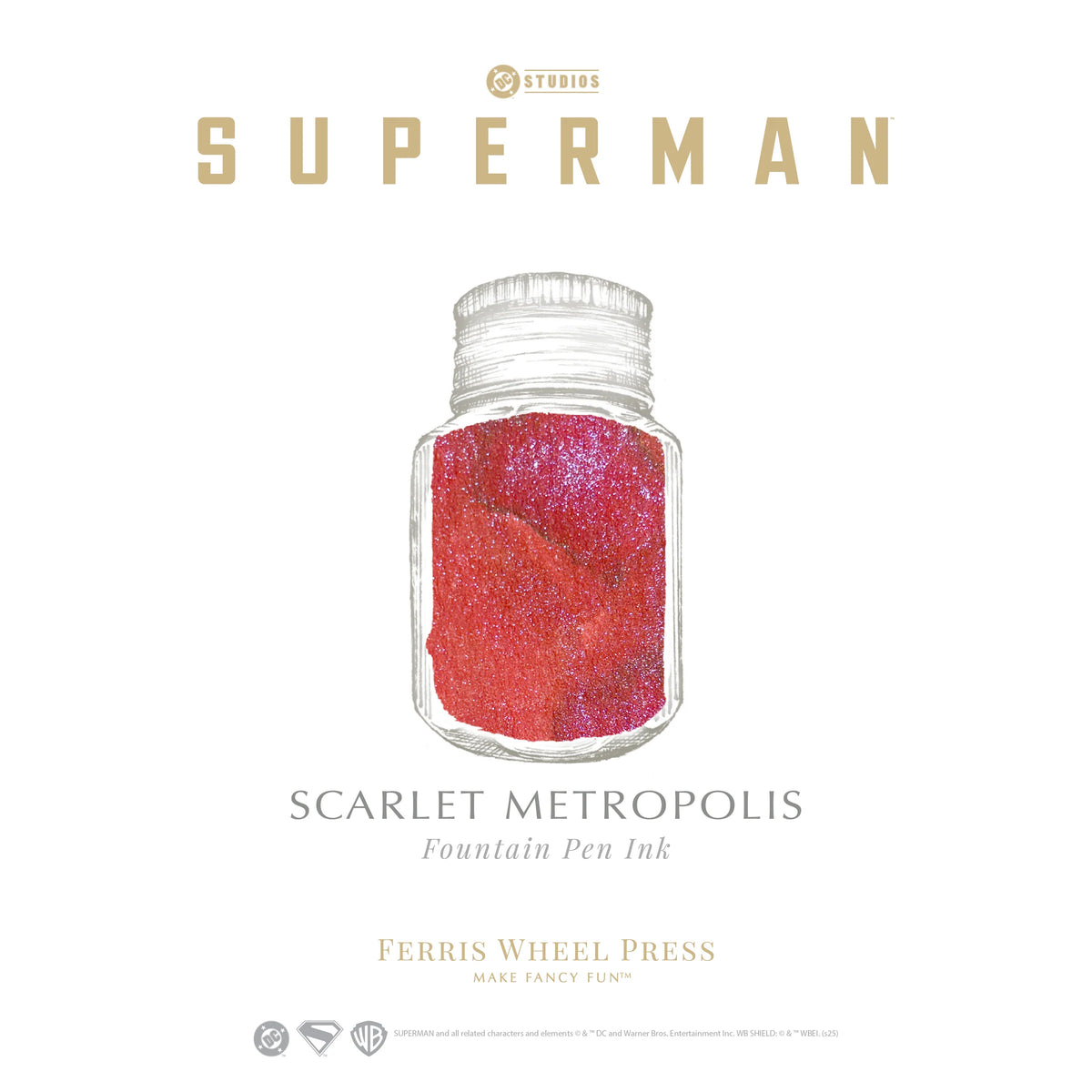 Ferris Wheel Press  - Superman Scarlet Metropolis