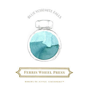 Ferris Wheel Press - Dreaming in California Collection -Blue Yosemite Falls