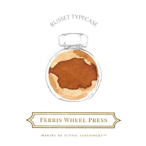 Ferris Wheel Press The Print Shoppe Collection - Russet Typecase
