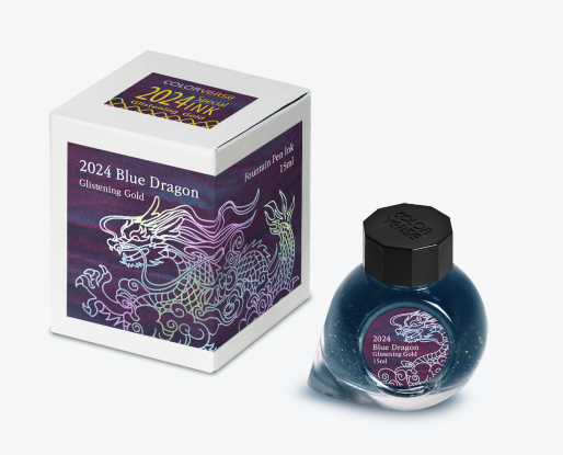 Colorverse 2024 Special Series Ink Blue Dragon - Glistening Gold
